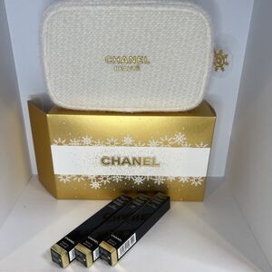 CHANEL Holiday Gift Set MAXIMUM BRILLIANCE Limited Edition Pouch